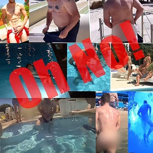 Pantalones Cortos de Baño Divertidos para Hombre, de Secado Rápido, Transpirables, con Cintura Elástica de Spandex/Poliéster, Servicio OEM, Verano - Product Image 5