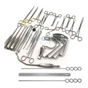 Ensemble de 29 instruments chirurgicaux réutilisables en acier inoxydable pour l'ablation des tonsils, destiné aux hôpitaux et aux centres chirurgicaux - Product Image 6