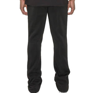 Pantalon de survêtement évasé avec logo personnalisé Streetwear Pantalon de survêtement évasé respirant avec cordon de serrage de bonne qualité pour hommes vente en gros - Product Image 2