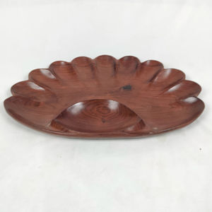 ถาดเสิร์ฟไม้รักษ์โลกทันสมัยล่าสุด พร้อมผิวขัดเงา คุณภาพมาตรฐานสูง ลายพุทธ - Product Image 1