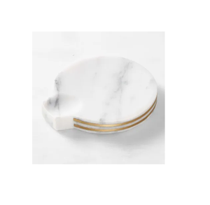 ที่วางช้อนหินอ่อนและที่วางช้อนทำด้วยมือหินอ่อนสีดำหินอ่อน - Product Image 5