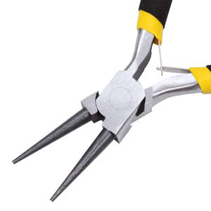 คีมหนีบจมูกกลมสำหรับทำเครื่องประดับคีมหนีบจมูกแบบนุ่มจับสองชั้น - Product Image 5