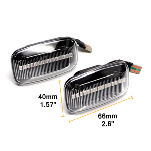 Đèn xi nhan <span class=keywords><strong>LED</strong></span> bên hông xe bán buôn cho Toyota Land Cruiser 70 80 100 Prado 90 Series, đèn xi nhan động - Product Image 6