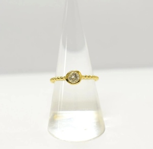 S925ชุบทอง14K แหวนทับทิมบุษราคัมสีขาวธรรมชาติผลิตจากประเทศไทย - Product Image 1