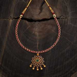 สร้อยคอสะสมทางวัฒนธรรมวัดเงิน 137301 - Product Image 1