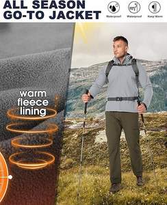 Chaqueta de aventura Softshell de estilo callejero para hombre, hecha a medida, precio al por mayor de Boomletcorp para el invierno - Product Image 4