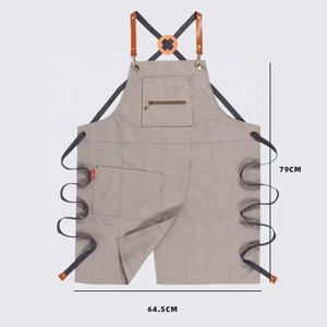 Delantal DE TRABAJO PARA impermeable resistente al agua impreso con logotipo a prueba de aceite sin lavado cocina Chef Barista delantal de peluquero - Product Image 5