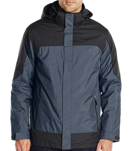 Nuevo diseño de cremallera reflectante transpirable de talla grande de alta calidad para hombre chaquetas cortavientos impermeables de invierno - Product Image 4