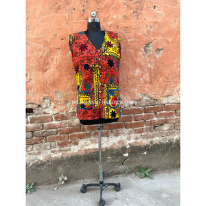 Abrigo Indio de Algodón 100% Premium para Mujer, Chaqueta Bohemia de Verano, Bordado a Mano, Estampado Floral Multicolor Exterior, Estilo Vintage - Product Image 5