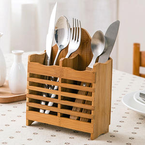 Natural <b>Cooking</b> Wooden <b>Spoon</b> <b>Holder</b> Kitchen Utensil Acacia Wood <b>Spoon</b> Restaurants and Kitchenware Use - Product Image 5
