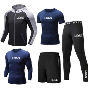 Vêtements de sport sans couture de haute qualité pour femmes grandes tailles, pantalons de jogging, t-shirt, sweat à capuche zippé, service OEM - Product Image 3