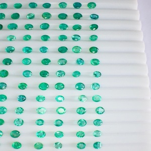 มรกตธรรมชาติที่งดงามจากแซมเบียรูปร่าง AAA พลอยสีเขียววาวสำหรับทำเครื่องประดับได้รับการรับรองว่าไม่ได้ให้ความร้อน - Product Image 4
