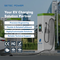 Chargeur rapide DC pour véhicules électriques SETEC POWER Niveau 3 500 kW Station de recharge rapide commerciale