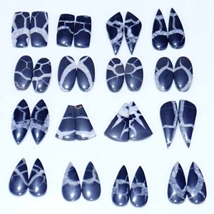 พลอยควอตซ์คู่แบบหลวมที่มีรูปร่างและขนาดที่หลากหลายสำหรับการทำเครื่องประดับ - Product Image 3