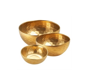 NUEVA COLECCIÓN CUENCO DE LUJO CHAPADO EN ORO PARA SERVIR CUENCO DE METAL - Product Image 4