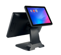 POS táctil plegable compacto para Windows/Android Google GMS restaurante de comida rápida/tienda 40% ahorro de carga caja registradora eficiente