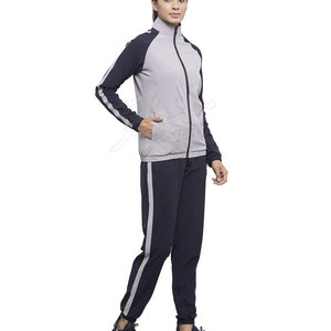 Survêtement de sport à la mode avec deux pièces Design coordonné Survêtement de sport respirant avec pantalon à coupe réglable - Product Image 1