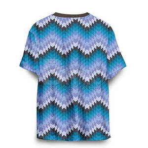 Venta al por mayor caliente mejor calidad por encargo deportes sublimación camisetas tejidas de algodón/fibra de Bambú - Product Image 6
