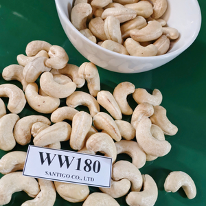Anacardos hechos en Vietnam SANTIGO Kaju Badam W180 servicio de anacardos 24/24 - Product Image 1