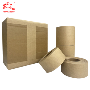 Nhà máy nước kích hoạt cấu trúc lưới gia cố giấy kraft băng in phân hủy sinh học biểu tượng tùy chỉnh Kraft Băng ướt - Product Image 5