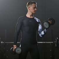 Ensemble de sous-vêtements de sport de motocross et de course automobile, taille plus, design personnalisé, logo, polyester DRY-FIT, unisexe, service OEM