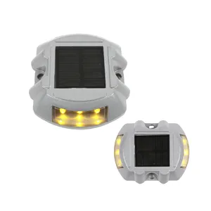 Factory-Paved Driveway Path Light Waterproof Aluminum Solar Road Stud Traffic Warning Product For Ground And Road Use