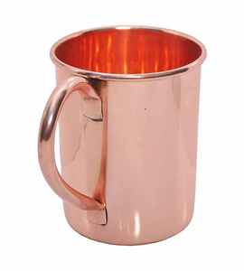 แก้วกาแฟมอสโกทรงมอสโกขนาด450มล. แก้วไวน์ทำจากทองแดงบริสุทธิ์ - Product Image 1