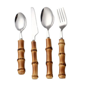 Ensemble de couverts en or pour mariage, très vendu, en acier inoxydable, couteau, fourchette, cuillère, ensemble de couverts pour hôtel, restaurant, exportateurs - Product Image 5