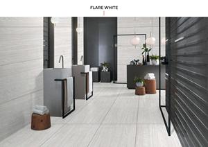 Suelos de madera de 600x1200mm, azulejos de porcelana esmaltada, acabado mate blanco acampanado, azulejos modernos de 2x4 pies para sala de estar y dormitorio - Product Image 3