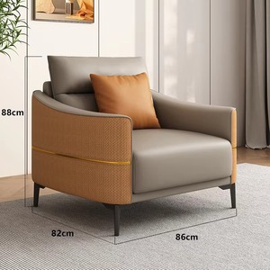 Sinonis ensemble de canapé en cuir PU moderne de haute qualité pour bureau à domicile salon pour patron directeur hôtel réception voiture véhicule magasin - Product Image 6