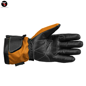 ถุงมือหนังสำหรับกีฬาแข่งรถแบบเต็มนิ้วถุงมือมอเตอร์ไซด์หน้าจอสัมผัสสำหรับทุกฤดู - Product Image 5
