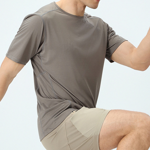 เสื้อยืดผู้ชายขายส่งยอดนิยม คุณภาพสูง ผ้าฝ้าย 100% แขนสั้น - Product Image 5