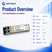 Module SFP+ 10G 1310nm 10km LC SMF pour les réseaux Ethernet des centres de données et des télécommunications, émetteur-récepteur fibre optique 10GBASE-LR