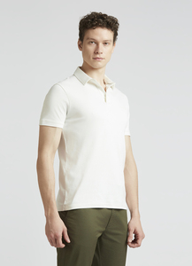 Venta al por mayor 100% algodón de los hombres para camisetas de polo nuevo Casual patrón sólido de color personalizado de manga corta antiarrugas - Product Image 4