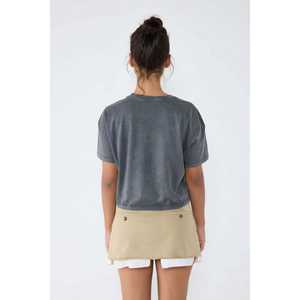 T-shirt court brodé de pierres - Product Image 6