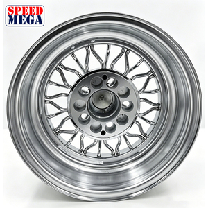 Juego de 4 ruedas de alambre cromadas de 30 radios con patrón de pernos 5x4.5, 5x4.75, 5x5 y tapas centrales para Hot Rod y Street Rod - Product Image 2
