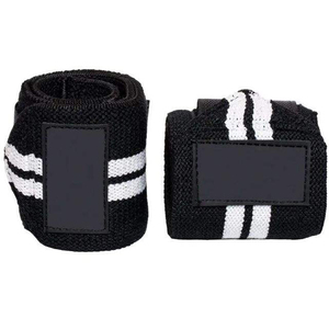 Bandes de poignet unisexes de haute qualité, respirantes, avec boucle de maintien robuste pour la musculation - Product Image 1