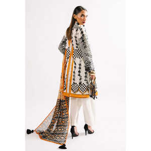 Conjunto de traje de 3 piezas estampado para mujer con dupatta CL-62089 - Product Image 1