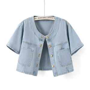 Diseñado para mujeres audaces y hermosas que se expresan a través de su elección de nuestros tops de mezclilla. - Product Image 1