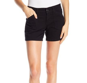 Ropa de calle transpirable, pantalones cortos de Color caramelo sólido, pantalones cortos de mezclilla para mujer, pantalones cortos de mezclilla de algodón 100% de secado rápido para mujer - Product Image 5