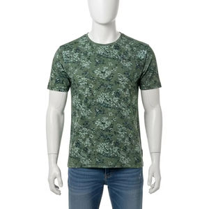 เสื้อยืดมีลายคอกลมสำหรับผู้ชายระบายอากาศได้ดีเสื้อลำลองผ้าฝ้ายน้ำหนักเบาใส่สบายเสื้อยืดกลางแจ้งแฟชั่นฤดูร้อน - Product Image 3