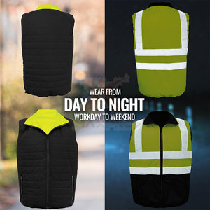 Best Manufacture Customized Logo Safety <b>Reflective</b> <b>Vest</b> Hot Sale Premium Safety Clothing <b>Vest</b> - Product Image 6