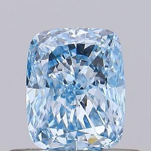 VVS2เพชรสำหรับทำเครื่องประดับเบาะแฟนซีสีน้ำเงินเข้มแก้ไขห้องแล็บได้หลวมปรับเทียบ0.42 CT - Product Image 1