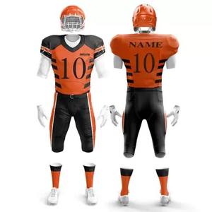 Proveedor Profesional de Uniformes de Fútbol Americano, Camisetas y Pantalones de Primera Calidad, Transpirables, Impresos con Serigrafía, de Viscosa/Algodón de Secado Rápido - Product Image 5