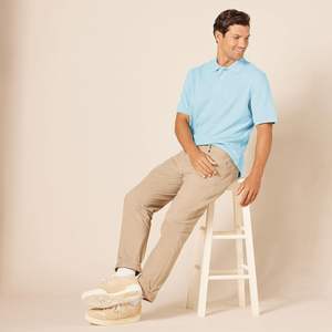 Piqué de coton tricoté décontracté pour homme, design personnalisé, lettre imprimée, manches courtes, grande taille, 220g - Product Image 4