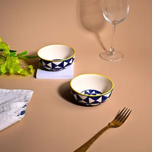 Tazón de Cerámica Artístico Hecho a Mano para Servir en el Hogar, Ecológico y en Existencia - Product Image 4