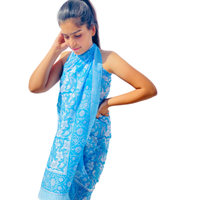 Sarong de plage en mousseline de soie pour femmes, Cover-Up de Bikini Boho Sexy jupe fendue, robe de plage Super douce