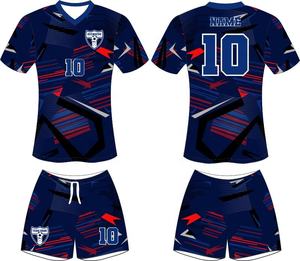 Uniforme de fútbol personalizado al por mayor con logotipo personalizado para equipos, camiseta de fútbol personalizada, ropa de fútbol, camiseta de fútbol para hombre - Product Image 2