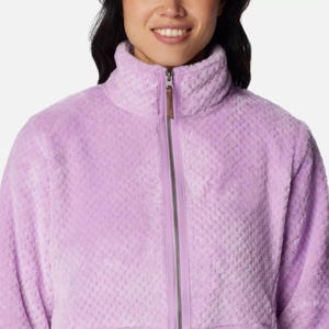 Wholesale custom Fleece Jacket High Quality Autumn Full Zip Up 100% cotton <b>Hoodie</b> Winter Warm Coat - Product Image 4