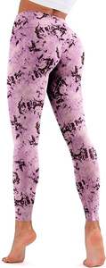 Leggings de yoga de cintura media para mujer, con estampado liso, elásticos, de longitud completa, extrasuaves, transpirables, ecológicos, para entrenamiento diario. - Product Image 6